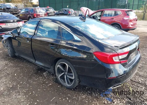 2018 Honda Accord Sport from USA, damaged, VIN 1HGCV1F37JA000399